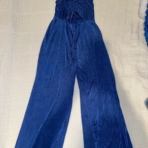 Elegant Blue Women's Jumpsuit